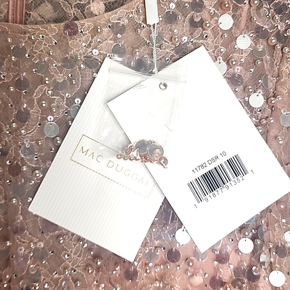 🔴MAC DUGGAL STUNNING FEATHER GOWN Style 11782 - Picture 12 of 16